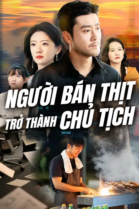 Poster Người Bán Thịt Trở Thành Chủ Tịch
