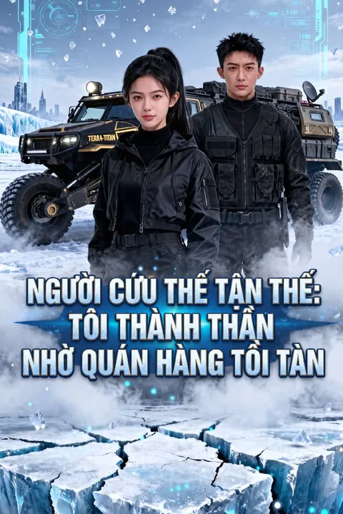 Poster Người cứu thế tận thế: Tôi thành thần nhờ quán hàng tồi tàn