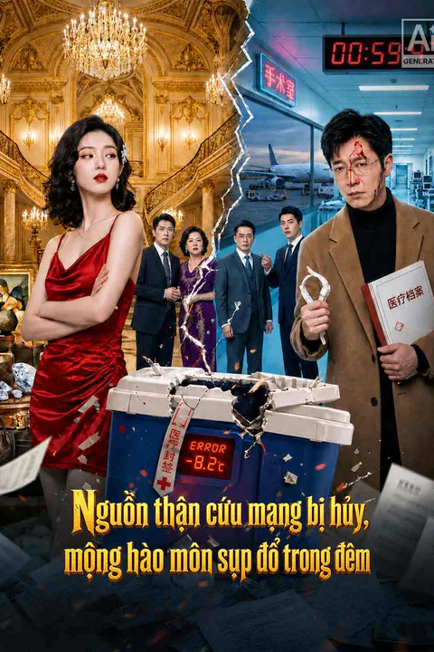 Poster Nguồn thận cứu mạng bị hủy, mộng hào môn sụp đổ trong đêm