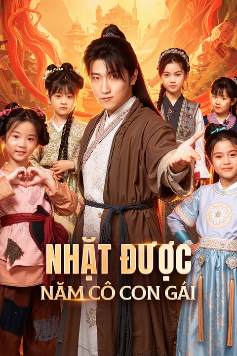 Poster Nhặt Được Năm Cô Con Gái