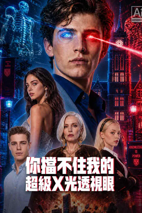 《你擋不住我的超級X光透視眼》海報