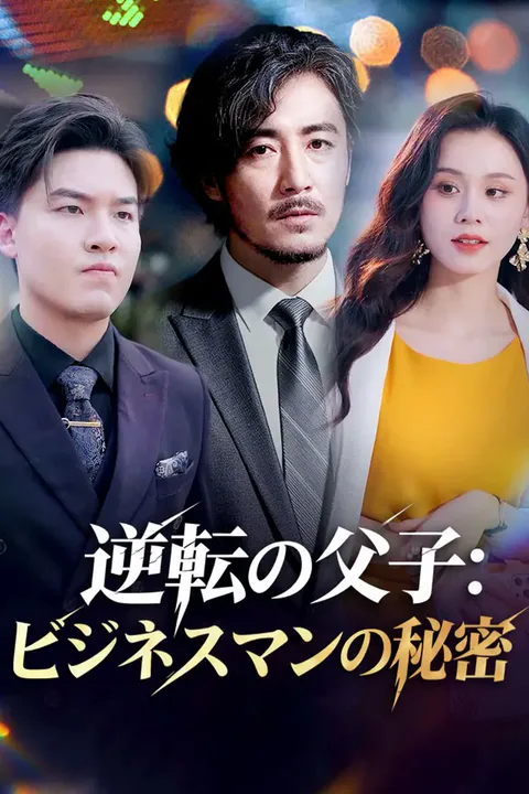 逆転の父子：ビジネスマンの秘密のポスター