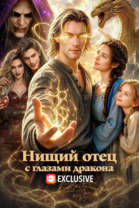Постер «Нищий отец с глазами дракона»