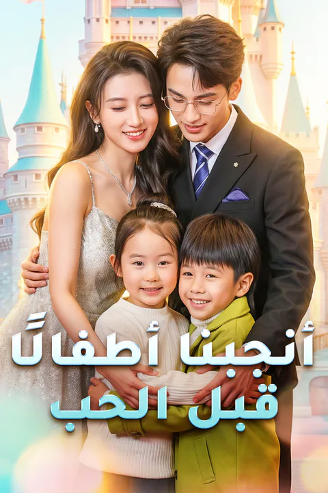 ملصق أنجبنا أطفالًا قبل الحب