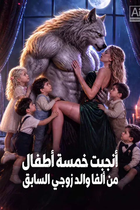ملصق أنجبت خمسة أطفال من ألفا والد زوجي السابق