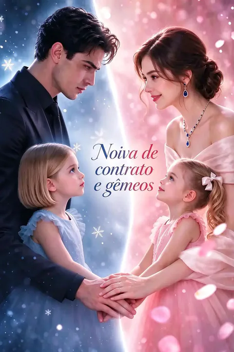 Pôster de Noiva de contrato e gêmeos