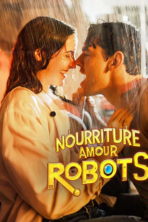Affiche de Nourriture, Amour et Robots