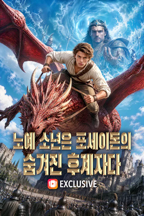 노예 소년은 포세이돈의 숨겨진 후계자다 포스터