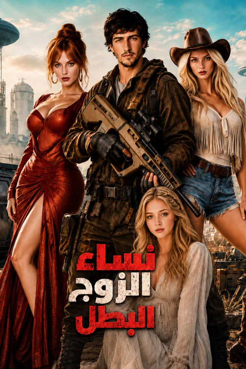 ملصق نساء الزوج البطل