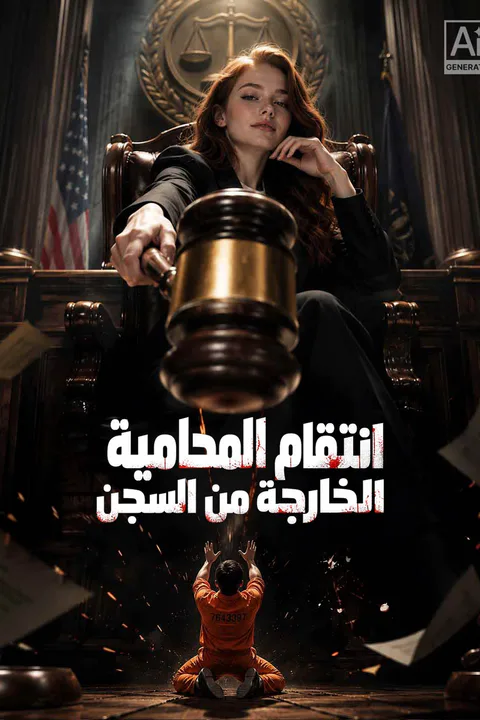 ملصق انتقام المحامية الخارجة من السجن