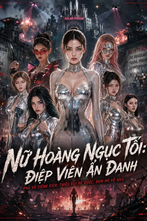 Poster Nữ Hoàng Ngục Tối: Điệp Viên Ẩn Danh