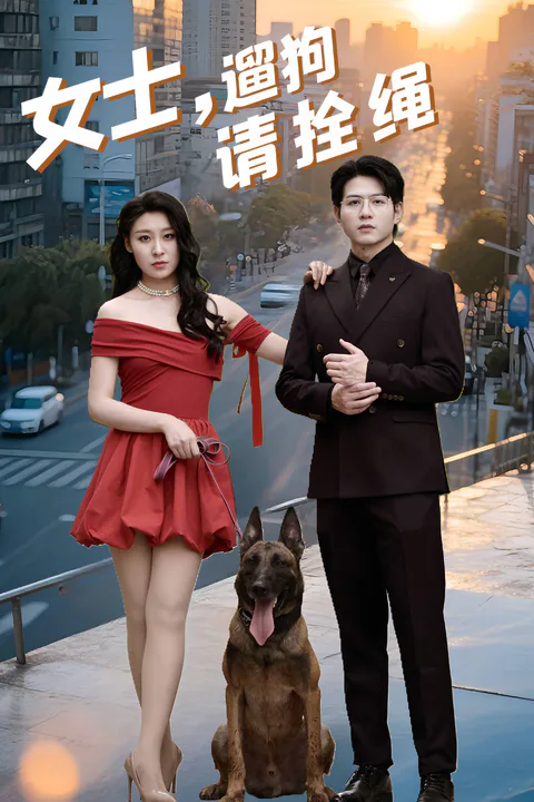 《女士，遛狗請栓繩》海報