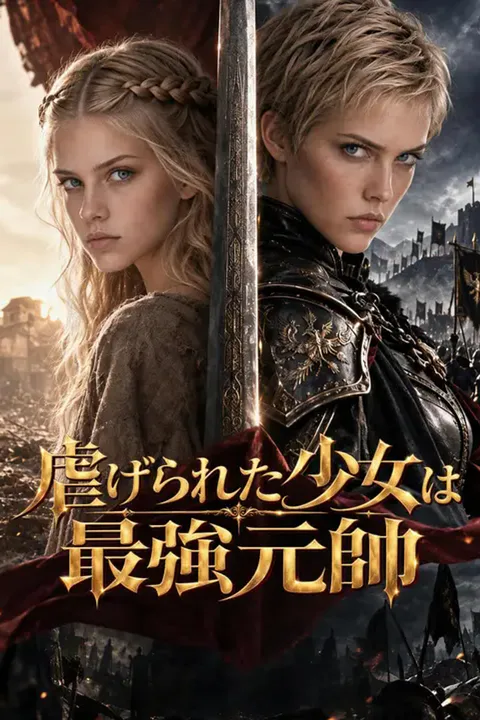 虐げられた少女は最強元帥のポスター