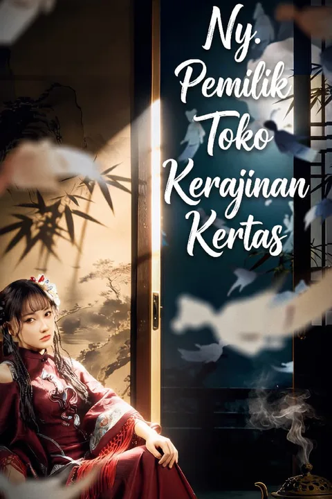 Poster Ny. Pemilik Toko Kerajinan Kertas