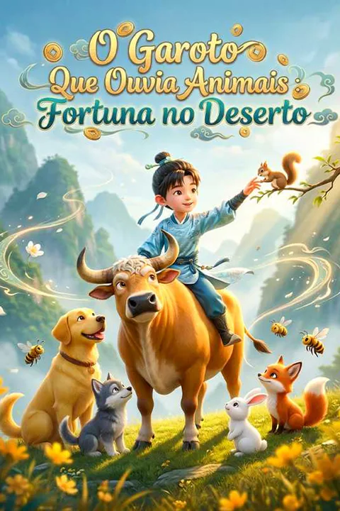 Pôster de O Garoto Que Ouvia Animais: Fortuna no Deserto