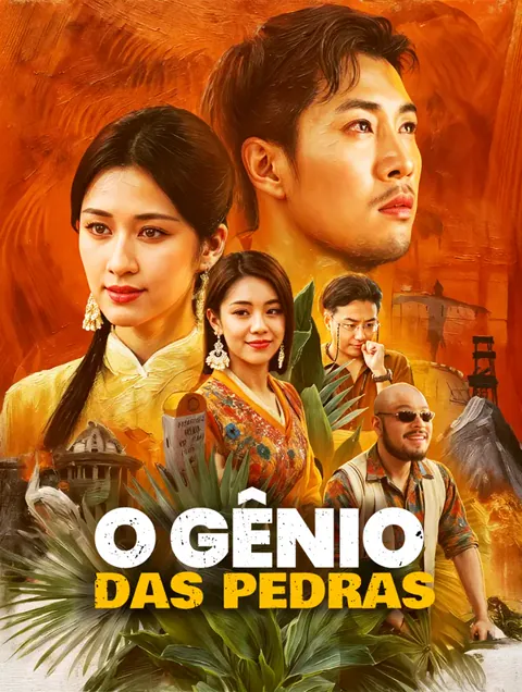Pôster de O Gênio das Pedras(Dublado)