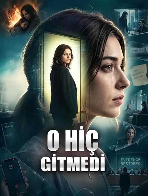 O HİÇ GİTMEDİ afişi