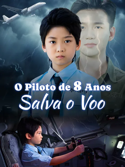 Pôster de O Piloto de 8 Anos Salva o Voo​