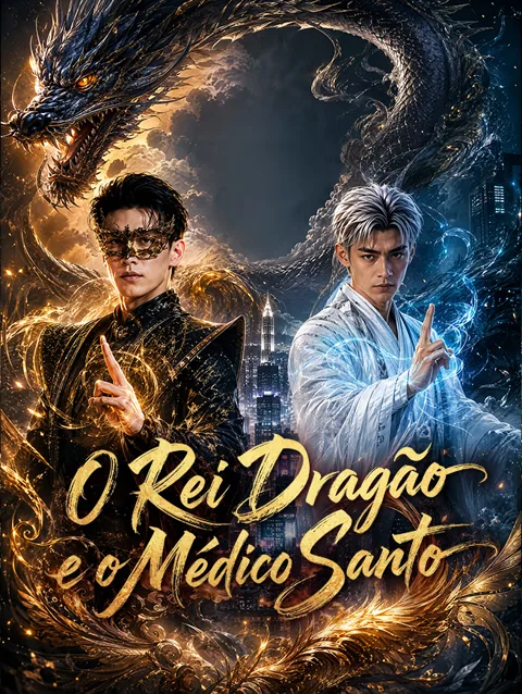 Pôster de O Rei Dragão e o Médico Santo