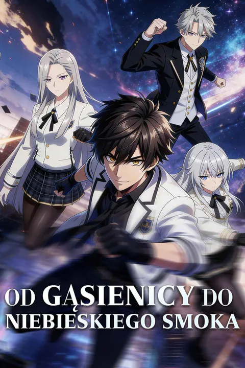 Od gąsienicy do Niebieskiego Smoka – plakat