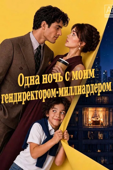 Постер «Одна ночь с моим гендиректором-миллиардером»