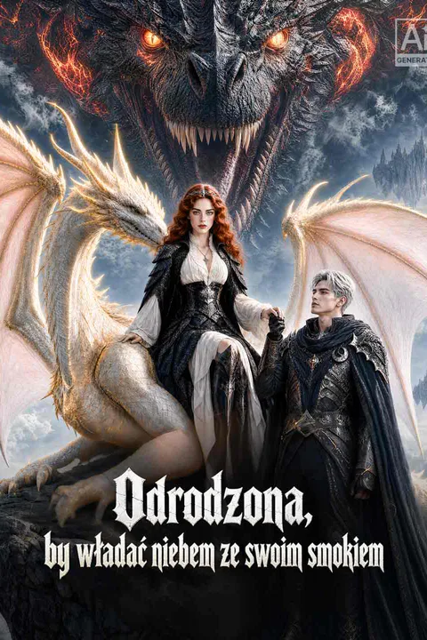 Odrodzona, by władać niebem ze swoim smokiem – plakat