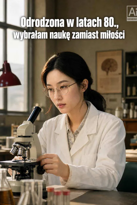 Odrodzona w latach 80., wybrałam naukę zamiast miłości – plakat