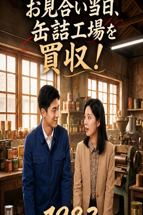 お見合い当日、缶詰工場を買収！のポスター