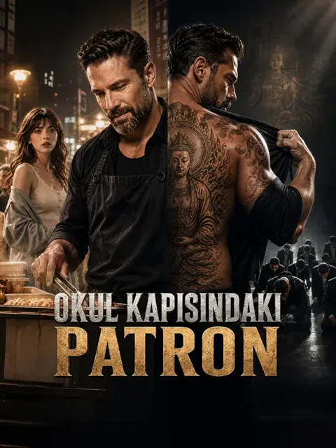 Okul Kapısındaki Patron afişi