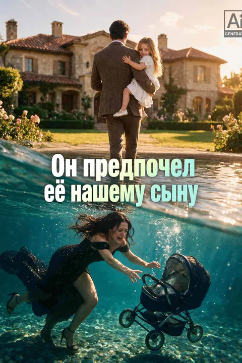 Постер «Он предпочел её нашему сыну»