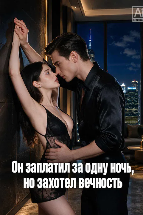Постер «Он заплатил за одну ночь, но захотел вечность»