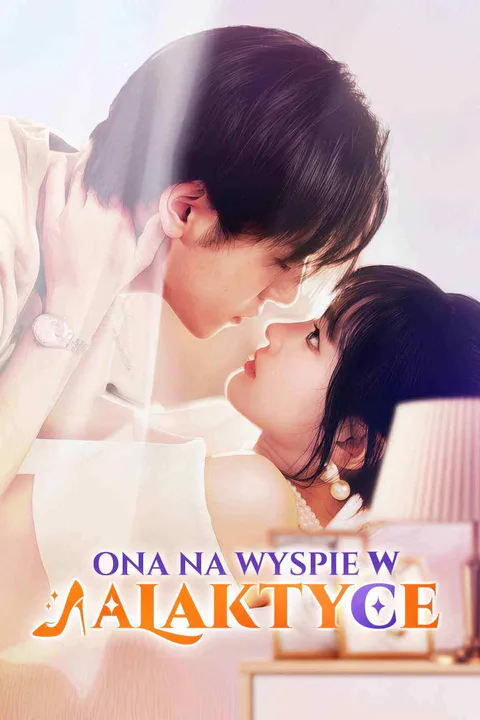 Ona na wyspie w galaktyce – plakat