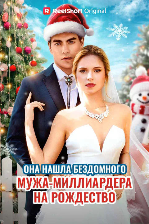 Постер «Она нашла бездомного мужа-миллиардера на Рождество (Дубляж)»