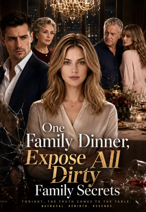 One Family Dinner, Expose All Dirty Family Secrets poster