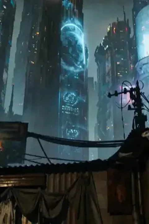 One Punch Nukes Night City poster