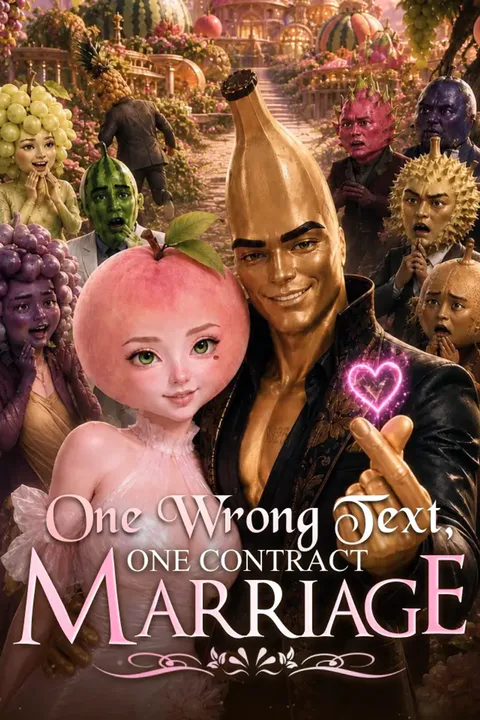 One Wrong Text, One Contract Marriage poster