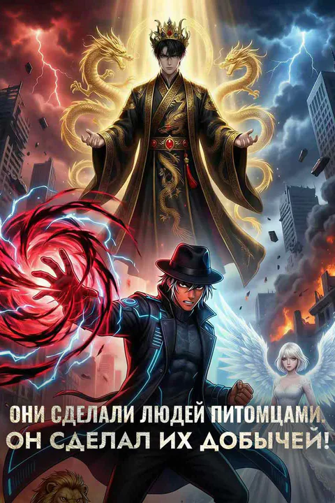 Постер «Они сделали людей питомцами. Он сделал их добычей!»