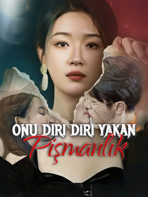 Onu diri diri yakan pişmanlık afişi