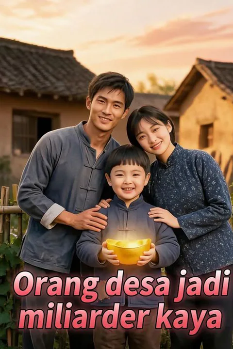 Orang desa jadi miliarder kaya poster