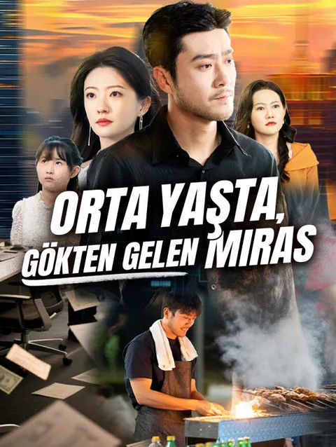 Orta yaşta , gökten gelen miras afişi