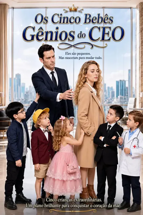 Pôster de Os Cinco Bebês Gênios do CEO