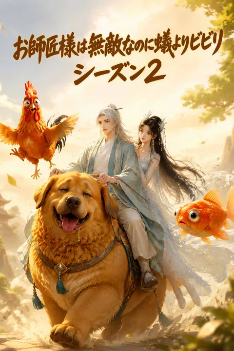 お師匠様は無敵なのに蟻よりビビり シーズン2のポスター