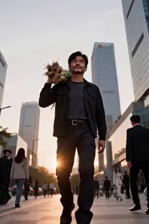 오십 살 창업자의 부패 척결 작전 포스터