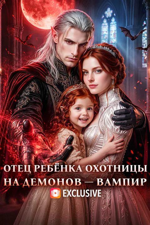 Постер «Отец Ребёнка Охотницы На Демонов — Вампир»