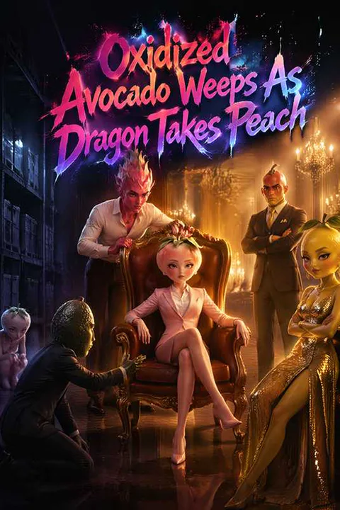 Oxidized Avocado Weeps As Dragon Takes Peach poster