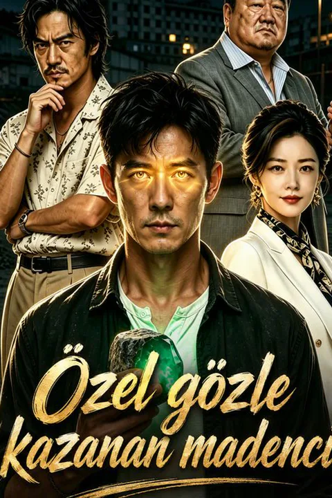Özel gözle kazanan madenci afişi