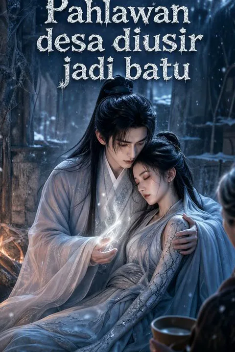 Poster Pahlawan desa diusir jadi batu