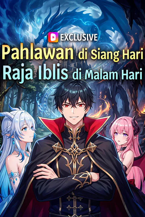 Poster Pahlawan di Siang Hari, Raja Iblis di Malam Hari