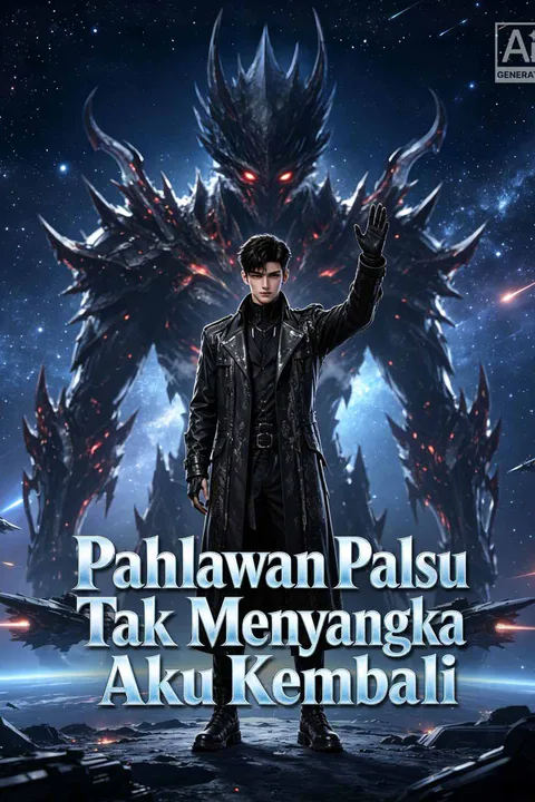 Poster Pahlawan Palsu Tak Menyangka Aku Kembali