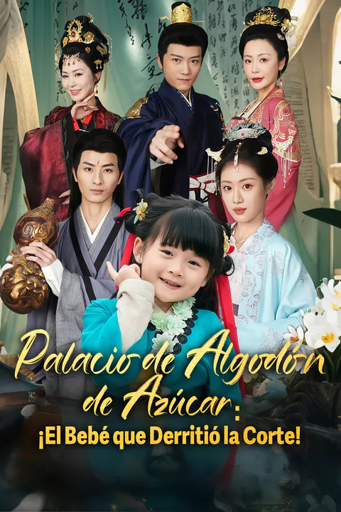 Póster de Palacio de Algodón de Azúcar: ¡El Bebé que Derritió la Corte!